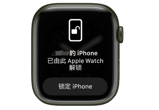 长坡镇苹果手机维修分享用 AppleWatch 解锁配备面容 ID 的 iPhone方法 