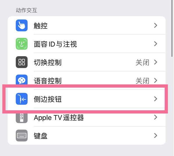 长坡镇苹果14维修店分享iPhone14 Plus侧键双击下载功能关闭方法 